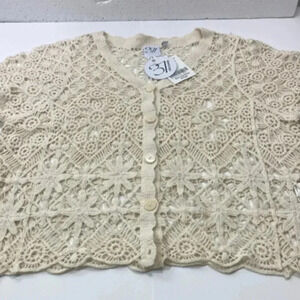 37 Orchard  netted women’s blouse M